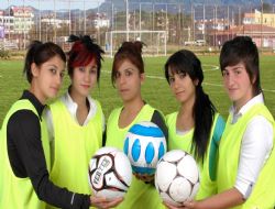 Doğulu bayanlar futbola yoğunlaştı